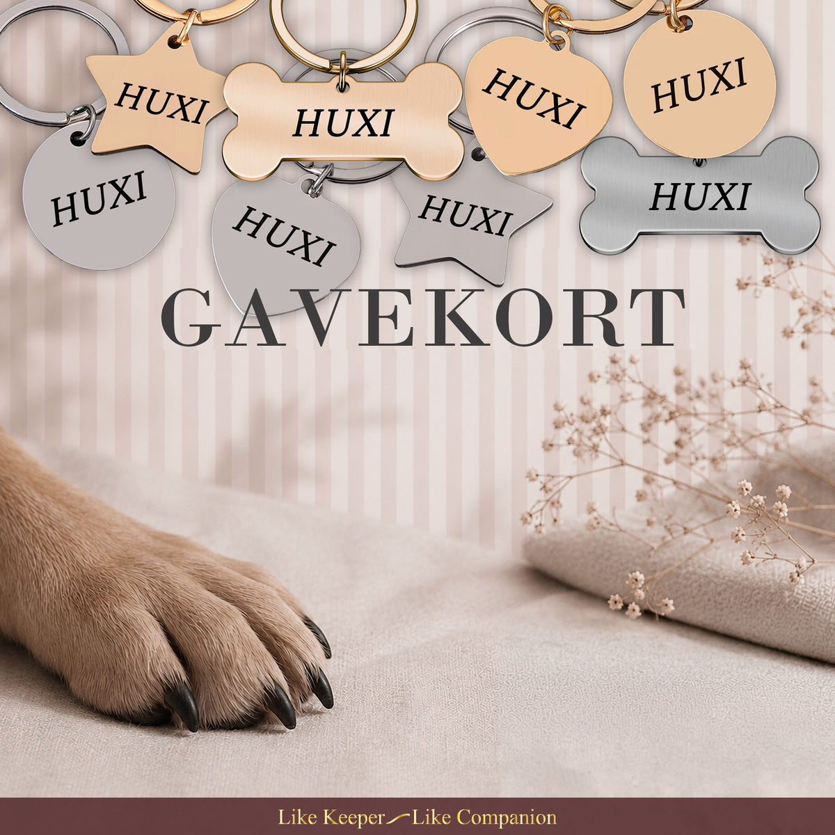 Gavekort til hundetegn