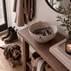 Håndlavet Clay skål - Nordic Taupe