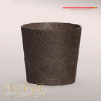 Håndlavet Terra potteskjuler i Zero Waste materiale - Deep Brown