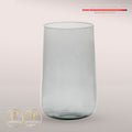 Mundblæst Valencia Drop vase i genanvendt glas - Mauve Taupe