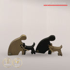 Harmony Faithful Dog – Dansk Svensk Gårdhund træfigur | No. 14