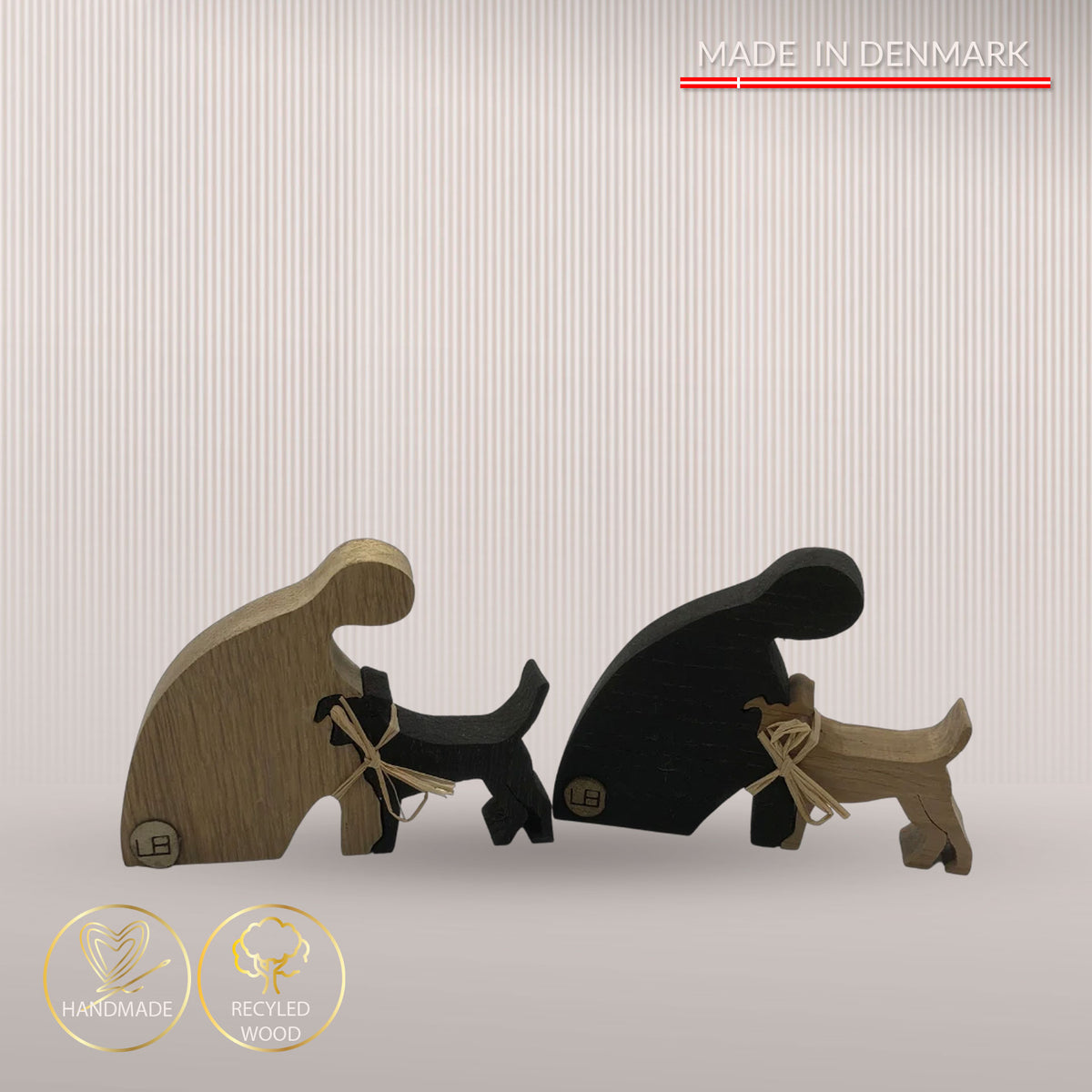 Harmony Faithful Dog – Dansk Svensk Gårdhund træfigur | No. 14