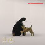 Harmony Faithful Dog – Dansk Svensk Gårdhund træfigur | No. 14