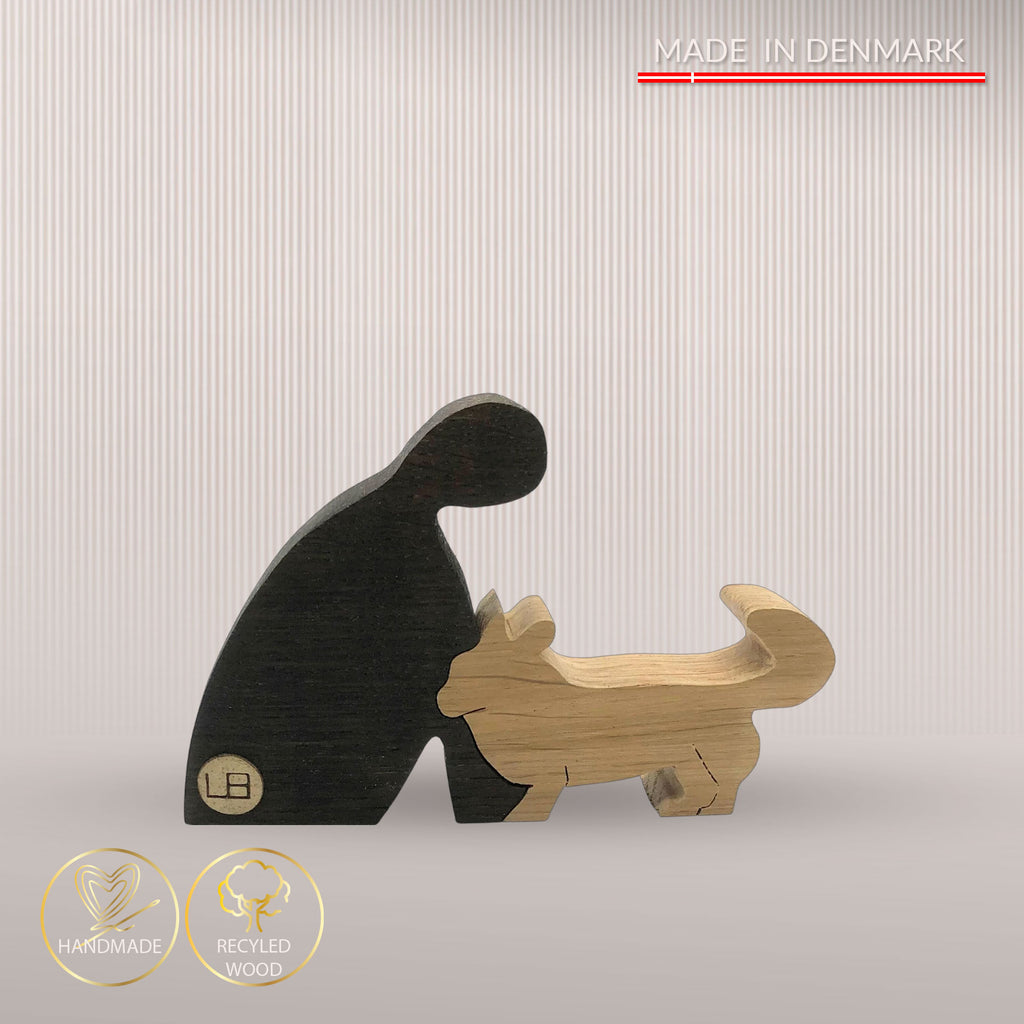 Harmony Faithful Dog – Corgi træfigur | No. 25