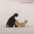 Harmony Faithful Dog – Corgi træfigur | No. 25