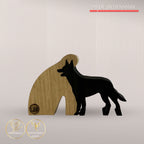 Harmony Faithful Dog – Schæferhund træfigur | No. 34