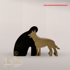 Harmony Faithful Dog – Schæferhund træfigur | No. 34