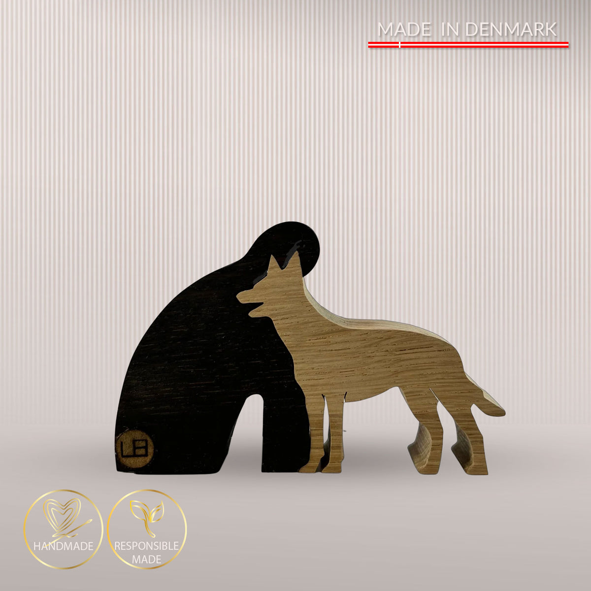 Harmony Faithful Dog – Schæferhund træfigur | No. 34