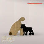 Harmony Faithful Dog – Engelsk Bulldog træfigur | No. 35