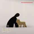 Harmony Faithful Dog – Engelsk Bulldog træfigur | No. 35
