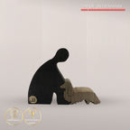 Harmony Faithful Dog – Gravhund træfigur | No. 36
