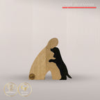 Harmony Faithful Dog – Cocker Spaniel træfigur | No. 37