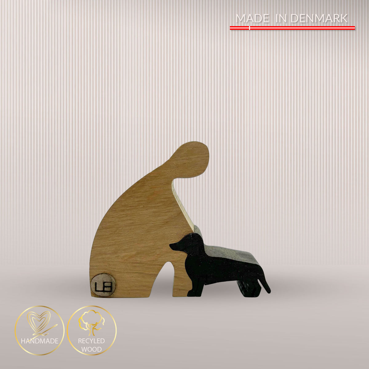 Harmony Faithful Dog – Gravhund træfigur | No. 40