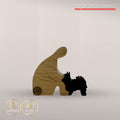 Harmony Faithful Dog – Pomeranian træfigur | No. 48
