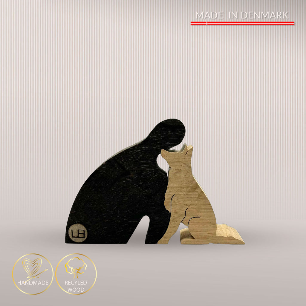 Harmony Faithful Dog – Hyrdehund træfigur | No. 65