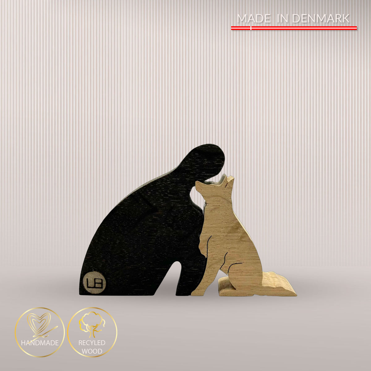 Harmony Faithful Dog – Hyrdehund træfigur | No. 65