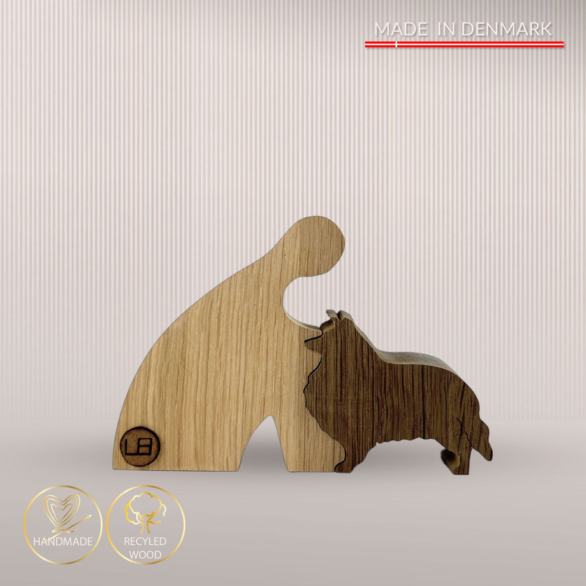 Harmony Faithful Dog – Hyrdehund træfigur | No. 69