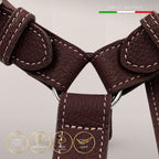 Essential H-sele i ægte læder - Deep Brown