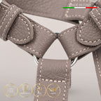 Essential H-sele i ægte læder - Nordic Taupe