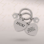 Hundetegn HEART med potecharm