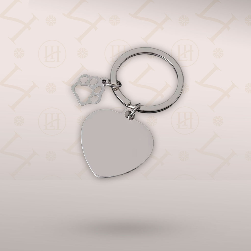 Hundetegn HEART med potecharm